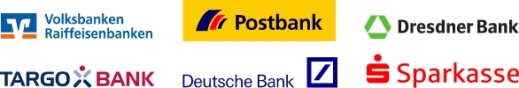Unsere Bankpartner